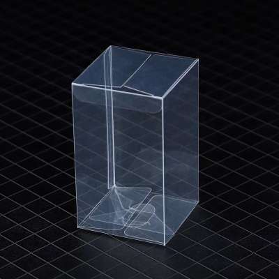 eco recyclable pvc manufacturer clear plastic clear package box with logo